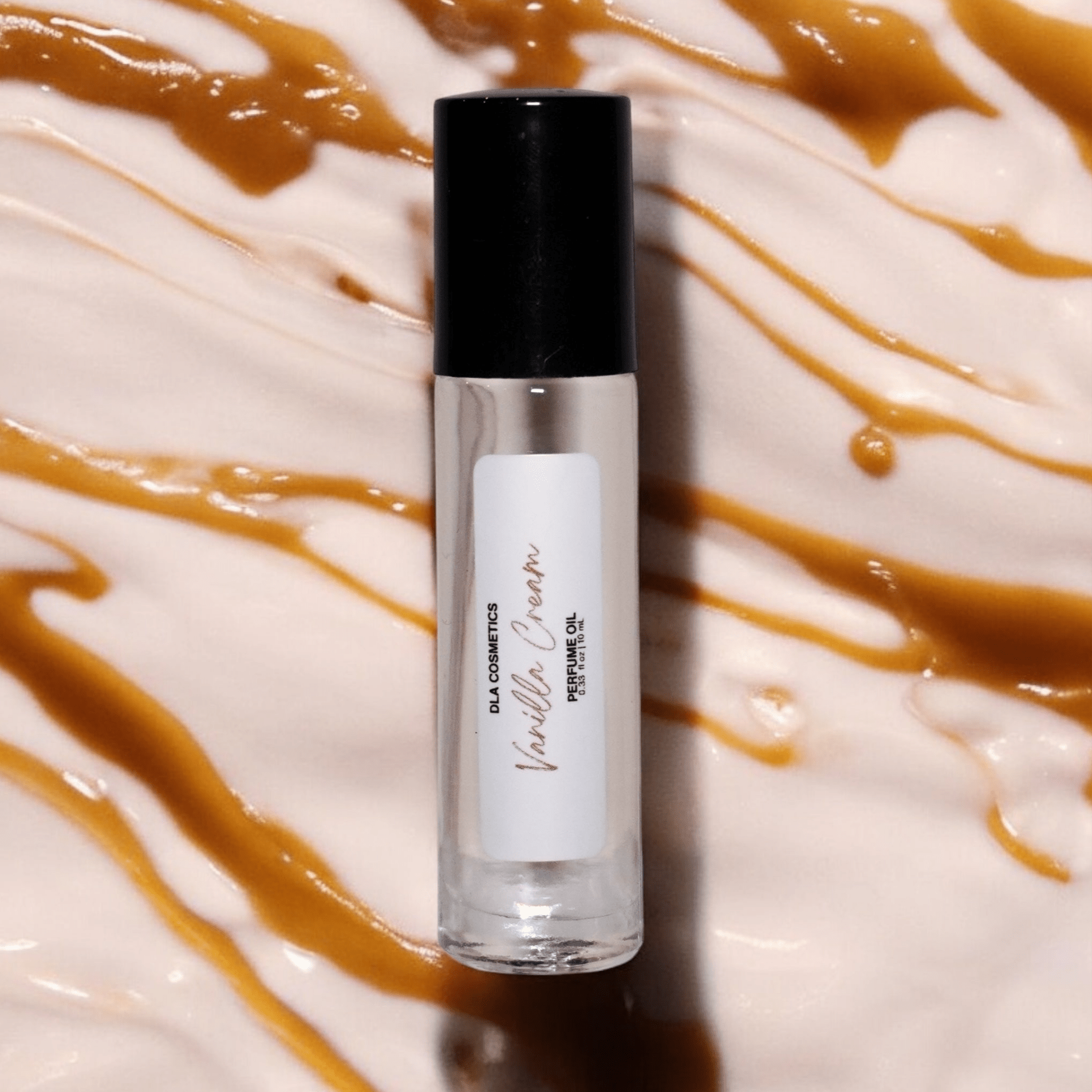 BODY VANILLA CREAM PERFUME ROLL ON OIL - DLA Cosmetics