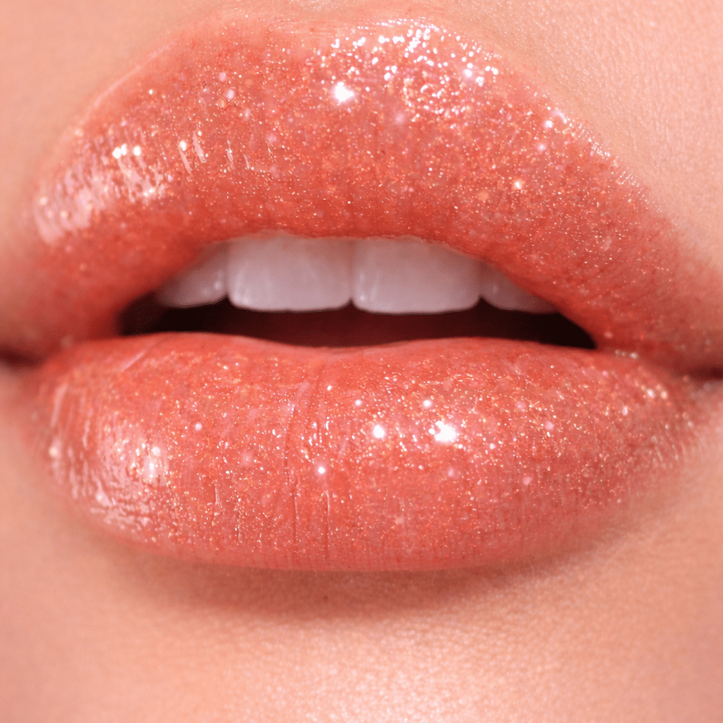 Lip Gloss CHAMPAGNE MAMI LIP OIL - DLA Cosmetics