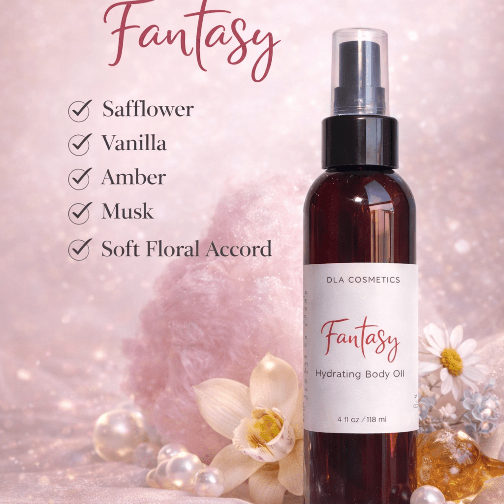 Pheromone Body Oil FANTASY BODY OIL - DLA Cosmetics