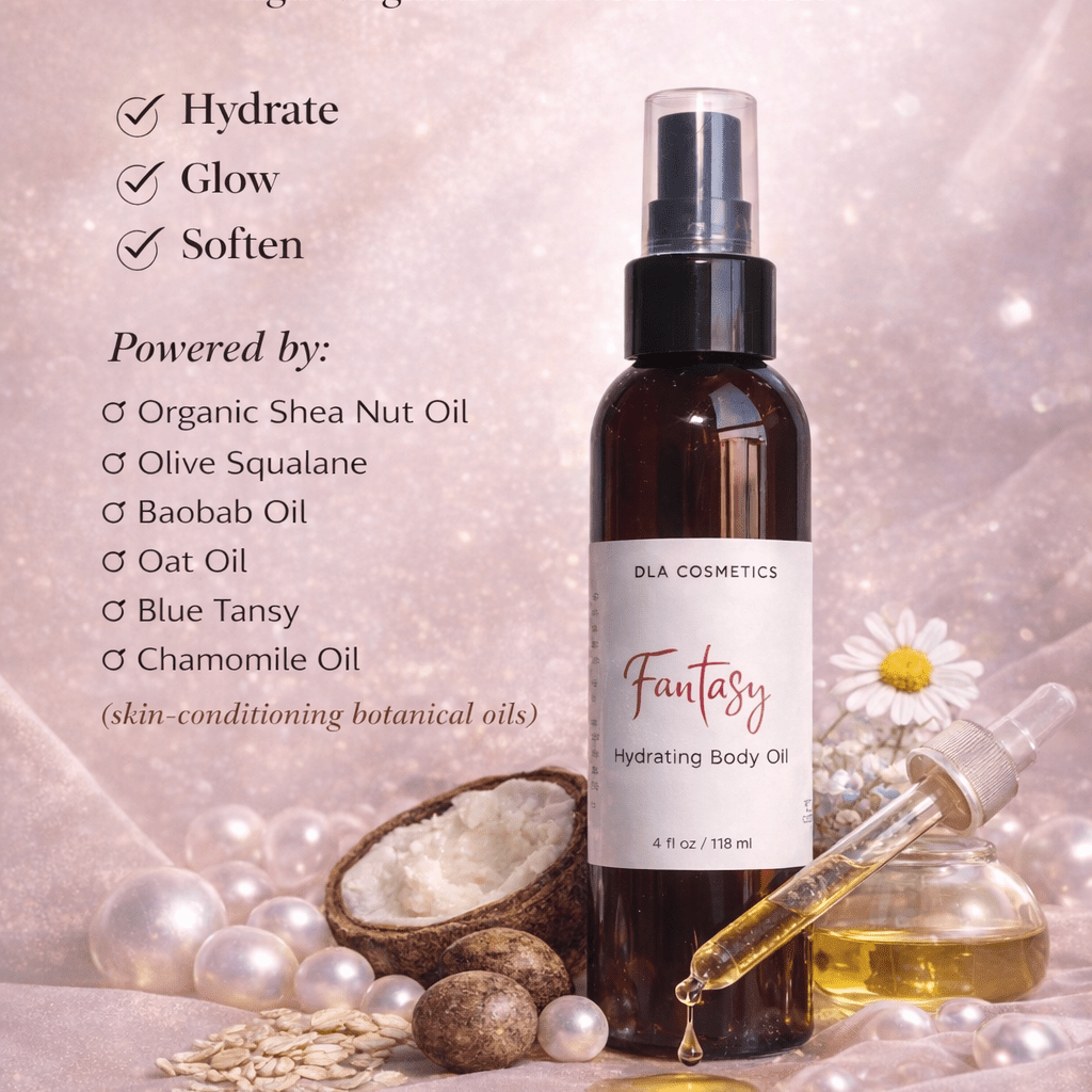 Pheromone Body Oil FANTASY BODY OIL - DLA Cosmetics