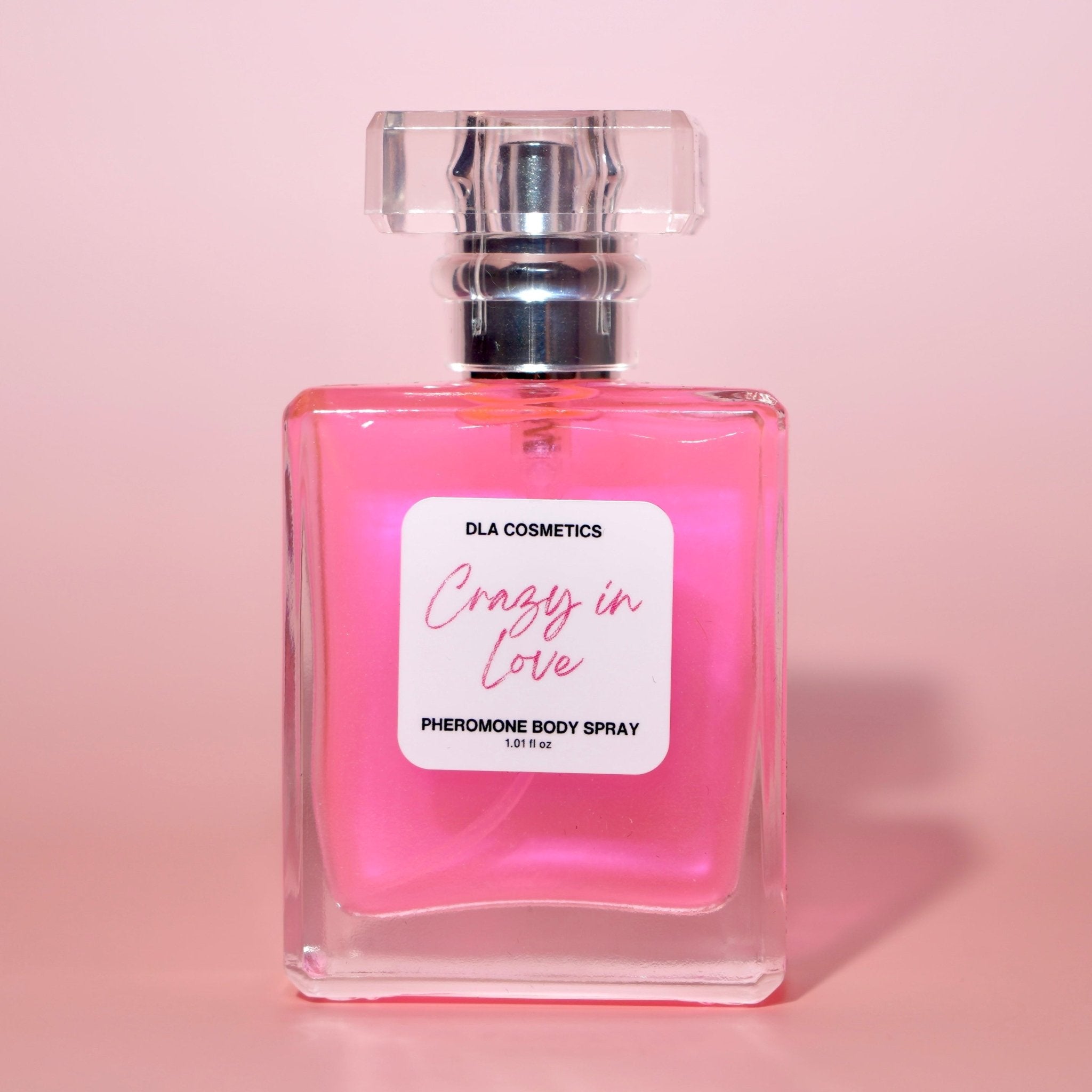 Pheromone Perfume CRAZY IN LOVE BODY SPRAY & ROLL ON OIL BUNDLE - DLA Cosmetics