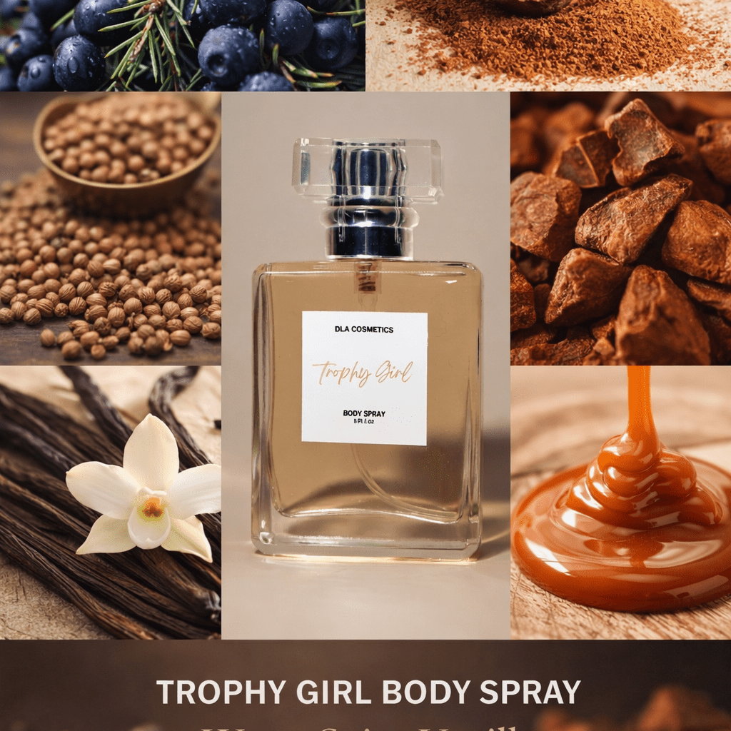 Pheromone Perfume TROPHY GIRL BODY SPRAY - DLA Cosmetics