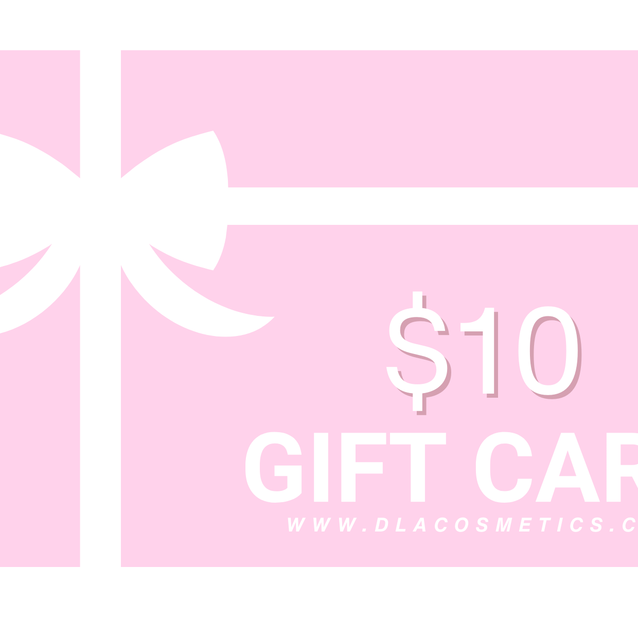 Gift card - DLA Cosmetics