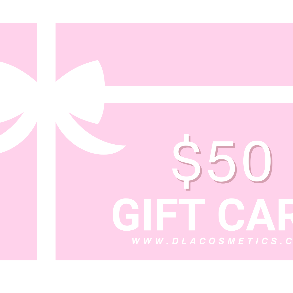 Gift card - DLA Cosmetics