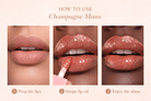 Lip Gloss CHAMPAGNE MAMI LIP OIL - DLA Cosmetics