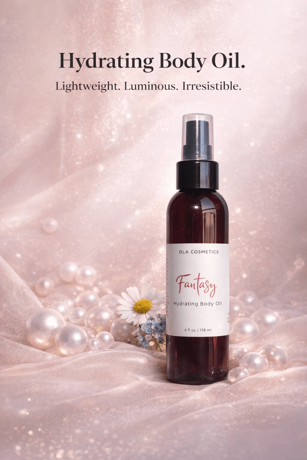 Pheromone Body Oil FANTASY BODY OIL - DLA Cosmetics