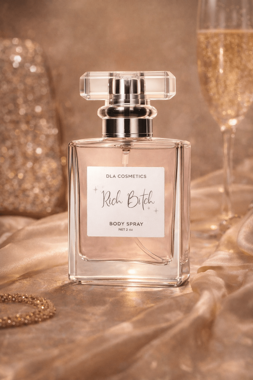 Pheromone Perfume RICH B*TCH BODY SPRAY - DLA Cosmetics